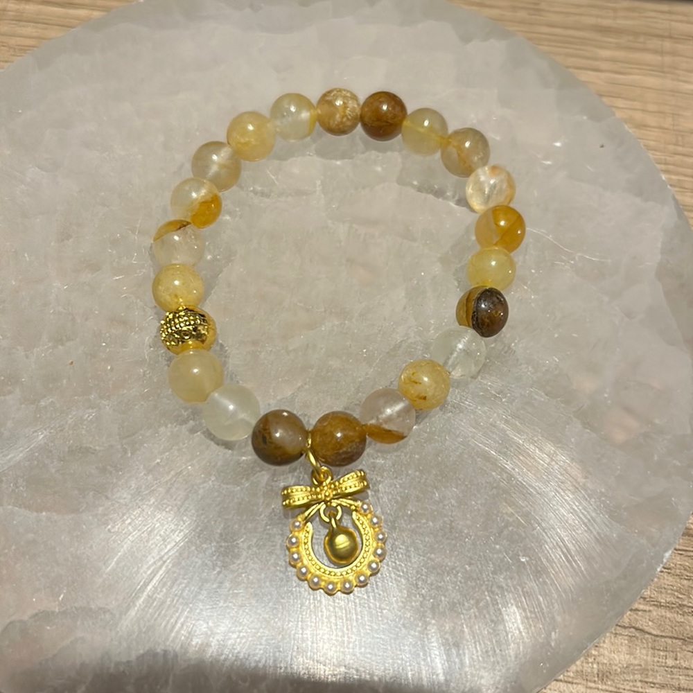 Golden healer bracelet